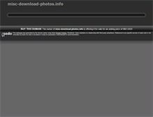 Tablet Screenshot of misc-download-photos.info